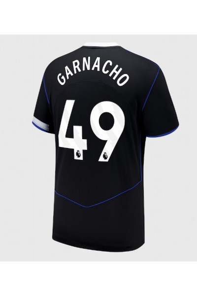 Chelsea Alejandro Garnacho #49 Jalkapallovaatteet Kolmaspaita 2025-26 Lyhythihainen Chelsea Alejandro Garnacho #49 Jalkapallovaatteet Kolmaspaita 2025-26 Lyhythihainen